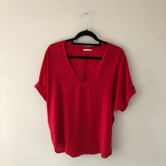 Red blouse - Picture 2 of 3